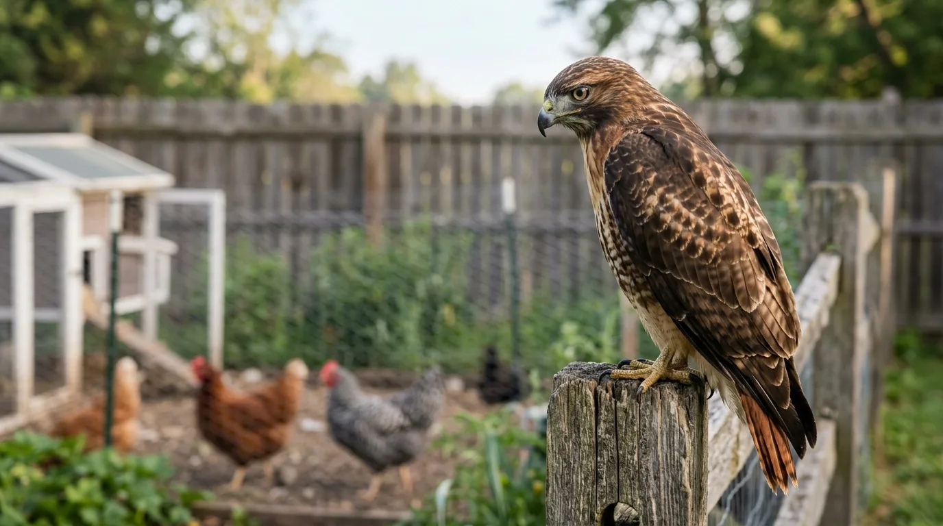 How to Protect Chickens From Hawks, Owls, and Other Aerial Predators