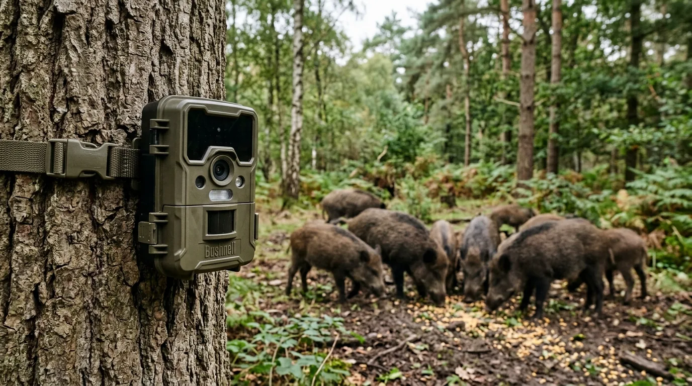 Slik takserer du villsvin med viltkamera: åtetellinger og bestandsestimater
