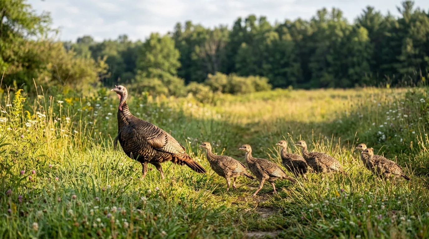 Wild Turkey Trail Camera Monitoring: Reading Flock and Brood Activity