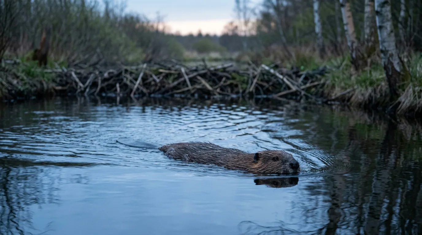 Bæver i Danmark: kend sporene, gnavet og dæmningerne på vildtkameraet