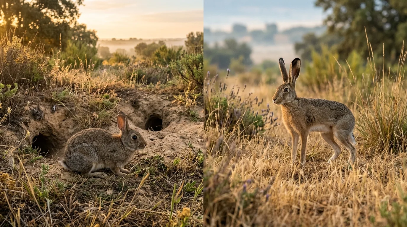 Conejo o liebre: cómo distinguirlos en la cámara de fauna y por qué importan al ecosistema