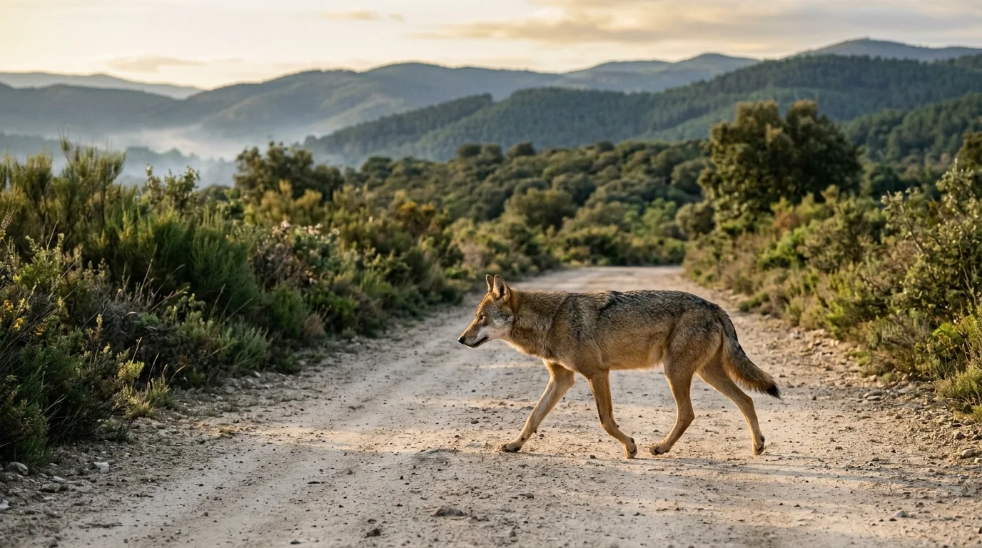 El lobo ibérico en la cámara de fauna: distinguirlo del perro y del zorro y leer su rastro