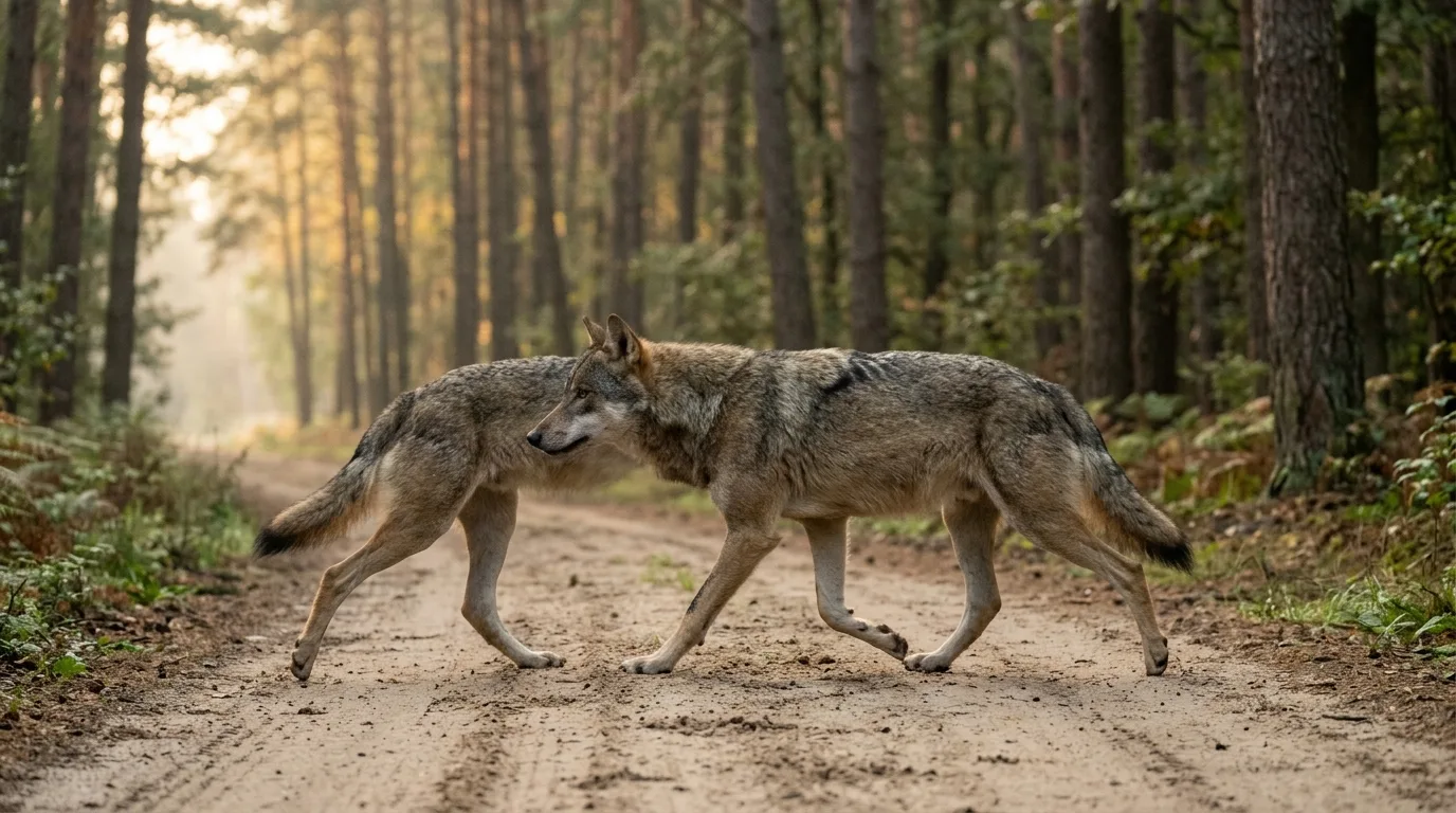Le loup sur la caméra de faune : le distinguer du chien et du renard, et lire ses indices