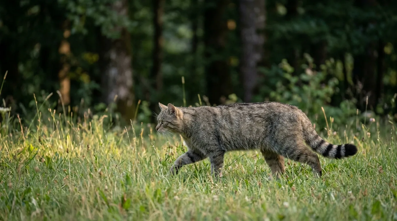 Gatto selvatico o gatto domestico? La coda, il mantello e perché un solo fotogramma spesso non basta