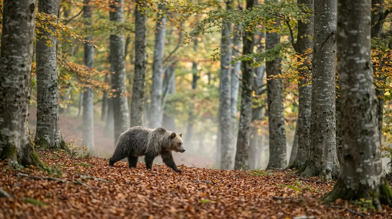 Riconoscere l'orso bruno marsicano: taglia, segni di presenza e distanza di sicurezza