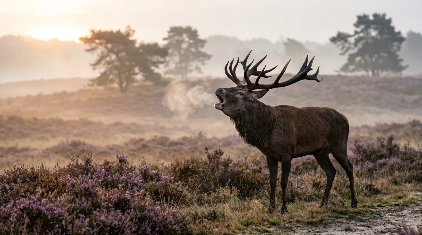 Hertenbronst op de Veluwe: wanneer, waar en hoe je het beleeft