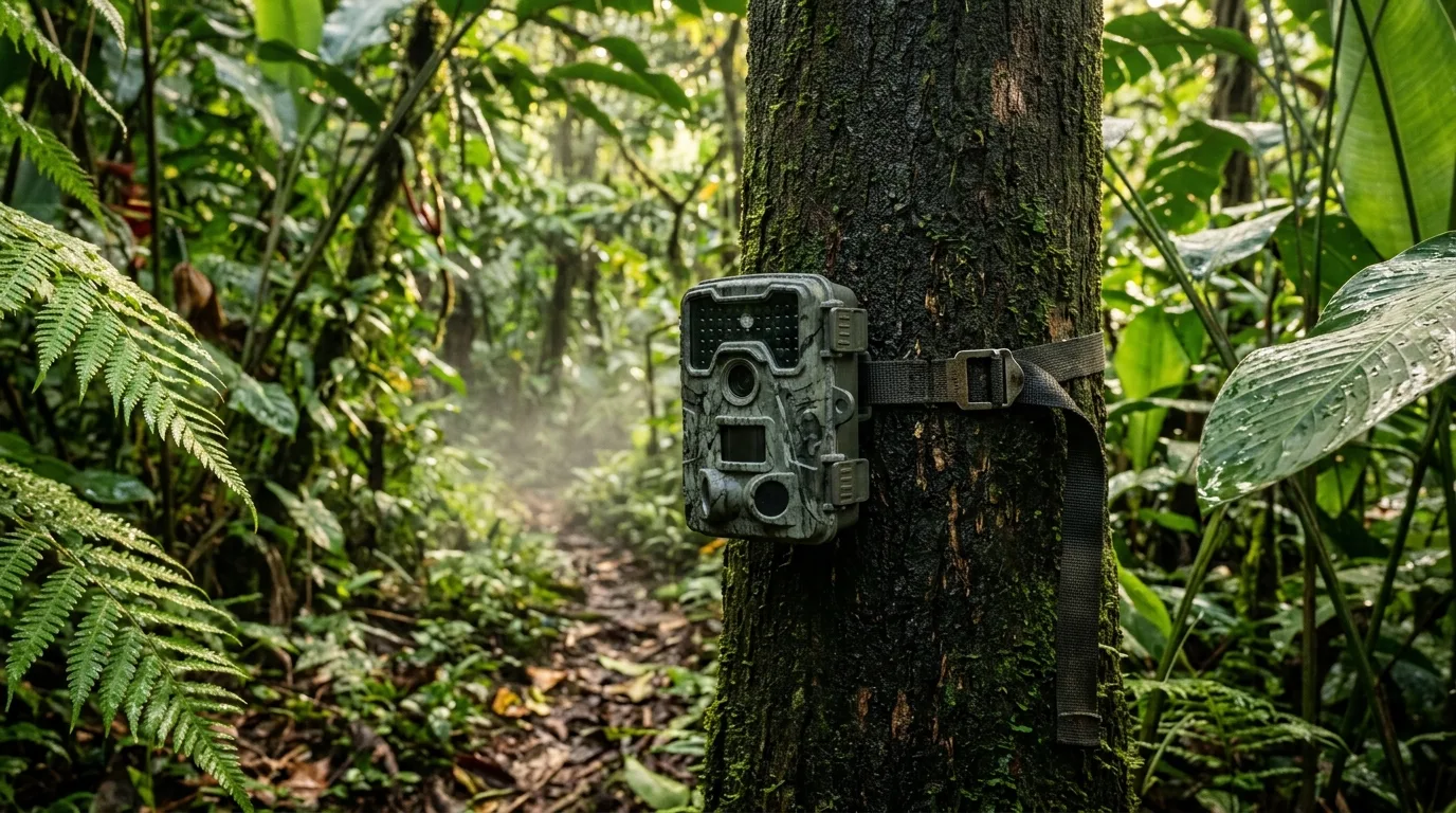 Câmera de fauna no calor e na umidade: disparos falsos, condensação e insetos na caixa