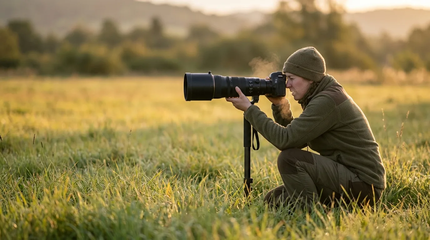 Configurações de câmera para fotografia de natureza: abertura, velocidade do obturador e ISO para fotos nítidas de animais