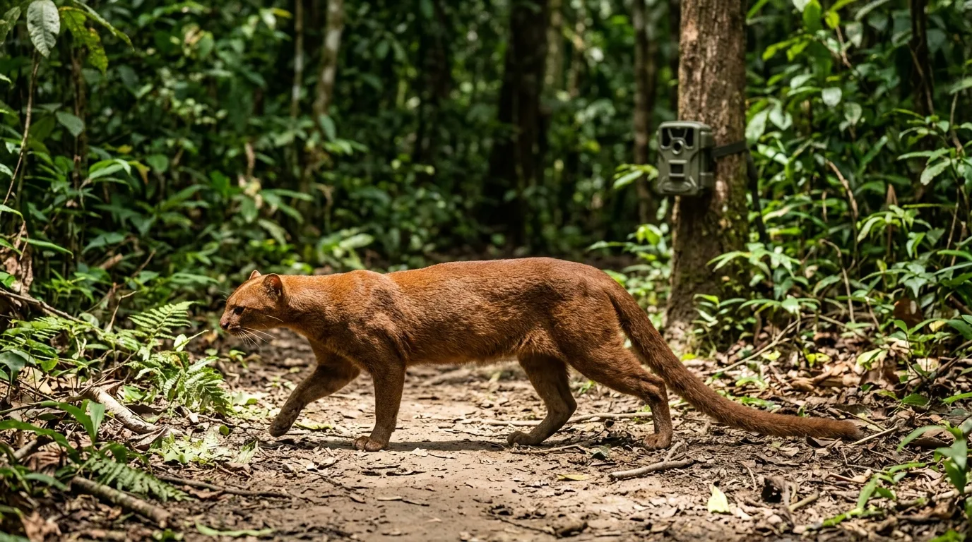 Jaguarundi, gato-do-mato ou gato doméstico: identificar os pequenos felinos neotropicais na câmera de fauna