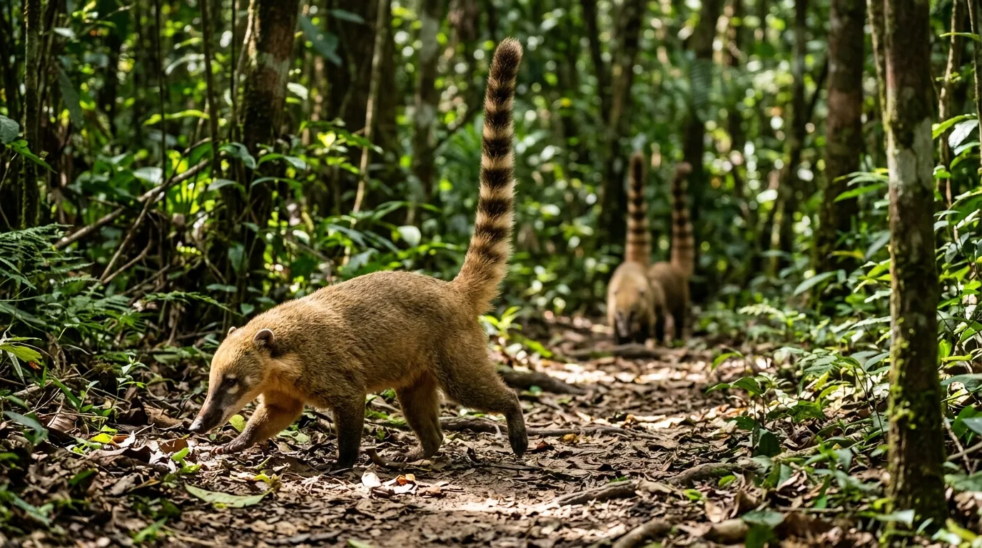 Quati, gambá, mão-pelada ou irara: como separar os mamíferos de médio porte na câmera de fauna